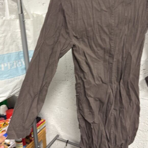 Theory Brown Tan Long Sleeve V-Neck Sheath Dress - Size Small -
LIKE NEW - Picture 4 of 4